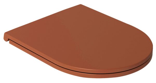 INFINITY WC sedátko SLIM, Easy Take, Soft Close, terracotta